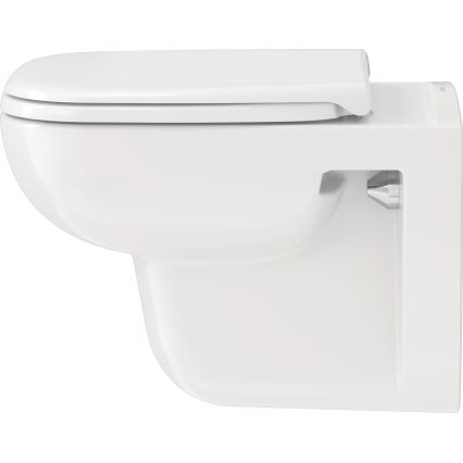 Duravit 25700920002 - Seinakinnitusega Rimless WC D-CODE keraamika/läikiv valge
