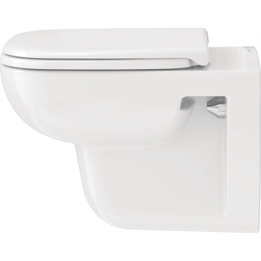 Duravit 25700920002 - Seinakinnitusega Rimless WC D-CODE keraamika/läikiv valge