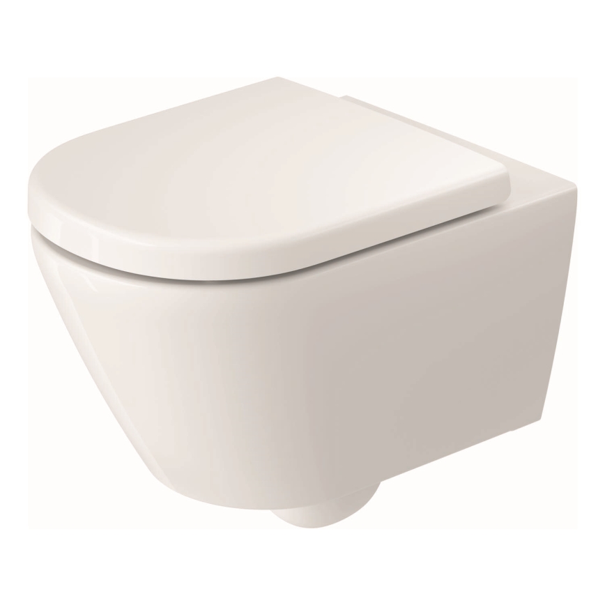 Duravit 29030900212 - Seinale kinnitatav servavaba WC-pott D-CODE, keraamiline/läikiv valge