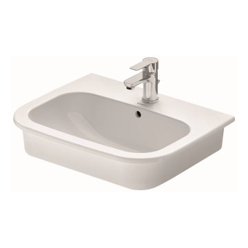 Duravit 337540000 - Alla paigaldatav valamu D-CODE 54,5x43,5 cm keraamika/läikiv valge