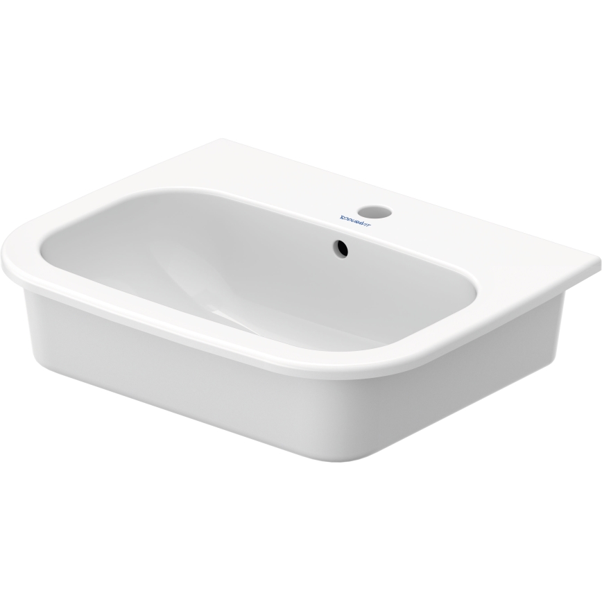 Duravit 337540000 - Alla paigaldatav valamu D-CODE 54,5x43,5 cm keraamika/läikiv valge