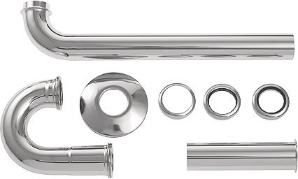 Duravit 50260000 - Valamu sifoon UNIVERSAL läikiv kroom