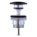 Duravit 50791300 - Valamu äravool PUSH-OPEN läbimõõt 6,5 cm matt antratsiit