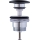 Duravit 50791300 - Valamu äravool PUSH-OPEN läbimõõt 6,5 cm matt antratsiit
