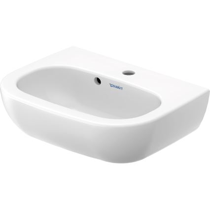 Duravit 7054500002 - Seinale paigaldatav valamu D-CODE 45 x 34 cm keraamika/läikiv valge