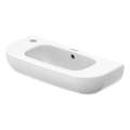 Duravit 7065000092 - Seinale paigaldatav valamu D-CODE 50x22 cm keraamika/läikiv valge