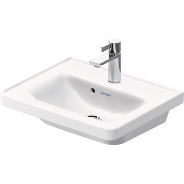 Duravit 742500000 - Seinale kinnitatav valamu D-NEO 50x40 cm keraamika/läikiv valge