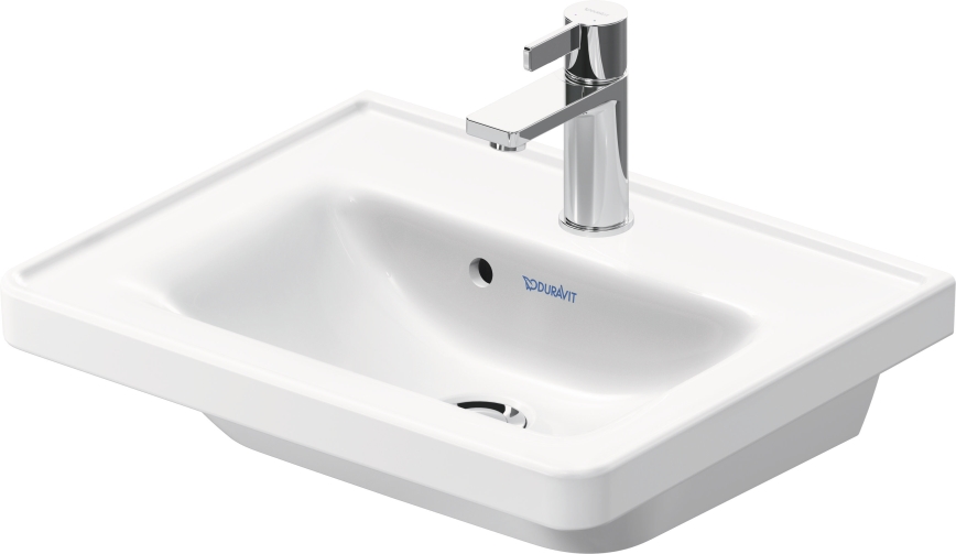 Duravit 742500000 - Seinale kinnitatav valamu D-NEO 50x40 cm keraamika/läikiv valge