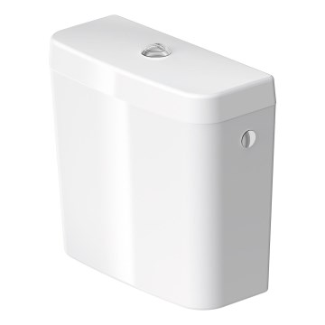 Duravit 927000004 - WC loputuspaak D-CODE 6/3 l keraamika/valge