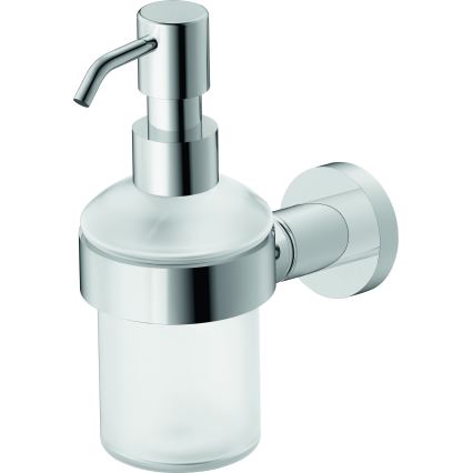 Duravit 99161000 -Seinale kinnitatav seebidosaator D-CODE 390 ml matistatud klaas/läikiv kroom