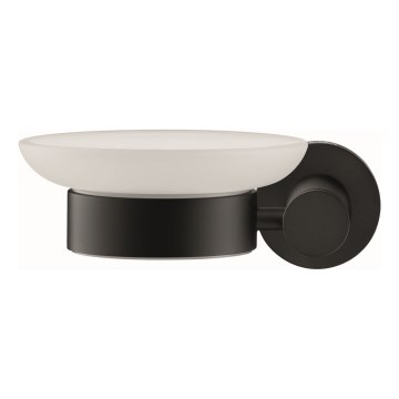 Duravit 99174600 - Seinale paigaldatav D-CODE seebialus vasakpoolne matt must