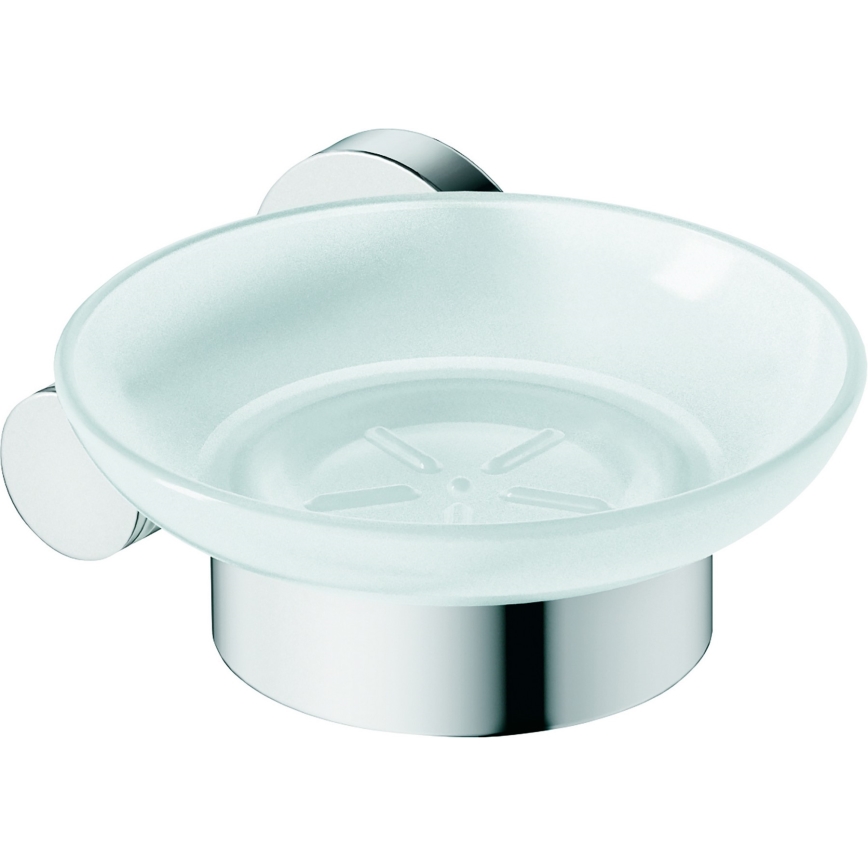 Duravit 99181000 - D-CODE seinakinnitusega seebialus, parempoolne, läikiv kroom