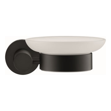 Duravit 99184600 - Seinale paigaldatav seebialus D-CODE parempoolne matt must