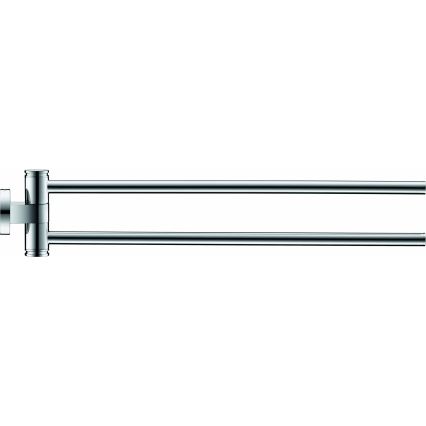 Duravit 99221000 - Seinale kinnitatav rätikuhoidja D-CODE 44,7 cm läikiv kroom