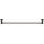 Duravit 99244600 - Seinale kinnitatav rätikuhoidja D-CODE 64,5 cm, mattmust
