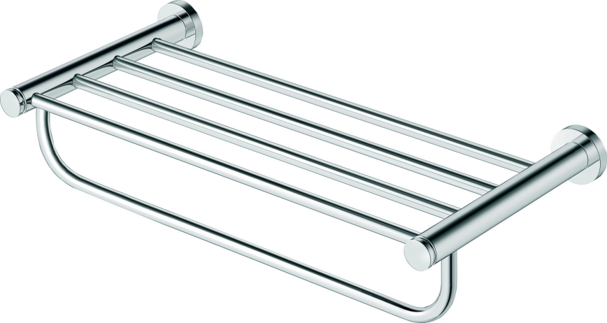 Duravit 99251000 - seinale kinnitatav rätikuhoidja D-CODE 65 cm läikiv kroom