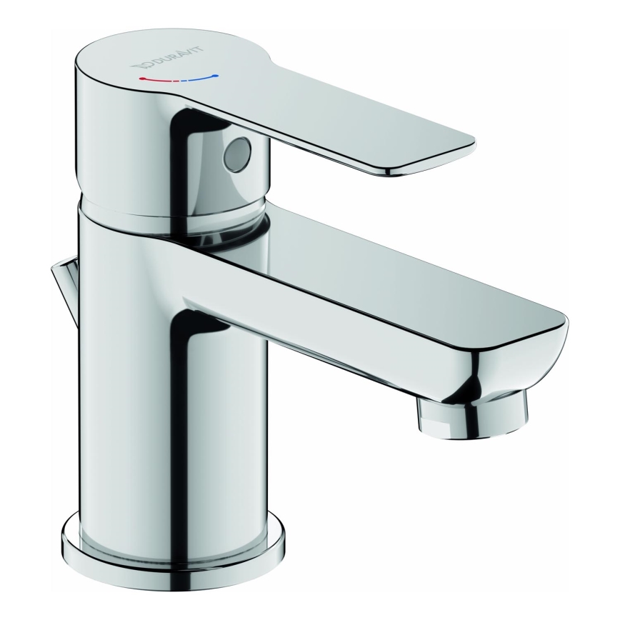 Duravit DC1013001010 - Valamu segisti + äravool D-CODE läikiv kroom
