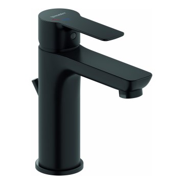 Duravit DC1023001046 - valamu segisti + äravool D-CODE matt must