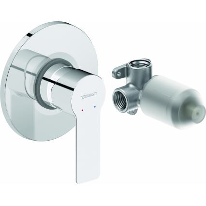 Duravit DC4210007010 - D-CODE peidetud paigaldusega dušisegisti, läikiv kroom