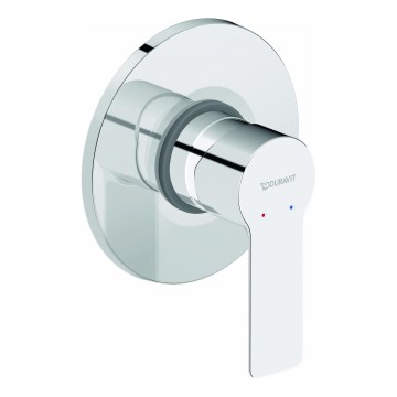 Duravit DC4210007010 - D-CODE peidetud paigaldusega dušisegisti, läikiv kroom