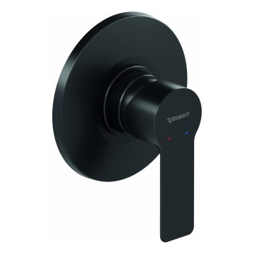 Duravit DC4210007046 - D-CODE dušisegisti peitpaigaldamiseks, matt must