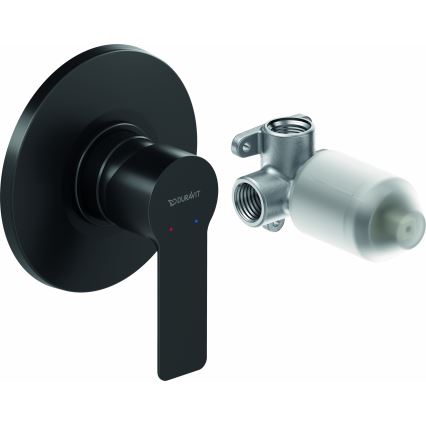 Duravit DC4210007046 - D-CODE dušisegisti peitpaigaldamiseks, matt must