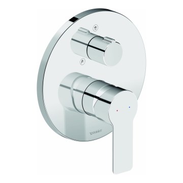 Duravit DC4210012010 - D-CODE seinasisene dušisegisti, läikiv kroom