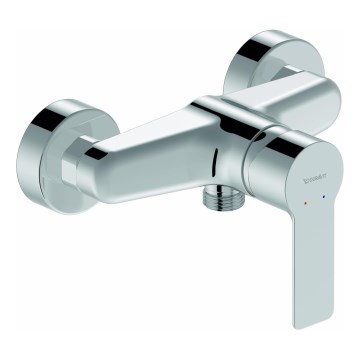 Duravit DC4230001010 - D-CODE seinale paigaldatav bidee segisti, läikiv kroom