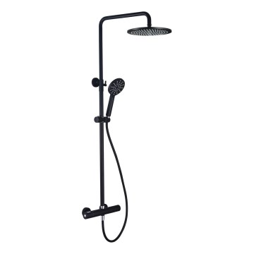 Dušikomplekt termostaatsegistiga DRAGOR, mattmust