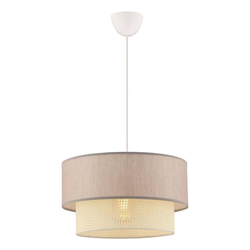 ECHO laelamp 1xE27/60W/230V beež/pruun