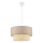 ECHO laelamp 1xE27/60W/230V beež/pruun