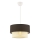 ECHO laelamp 1xE27/60W/230V pruun/kreem