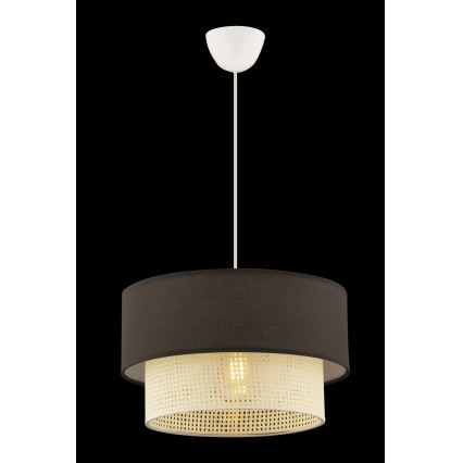 ECHO laelamp 1xE27/60W/230V pruun/kreem