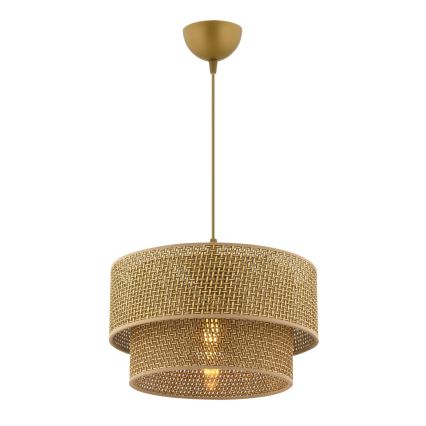ECHO ripplamp 1xE27/60W/230V pruun