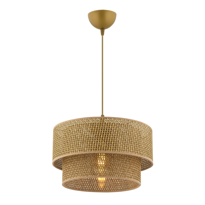 ECHO ripplamp 1xE27/60W/230V pruun