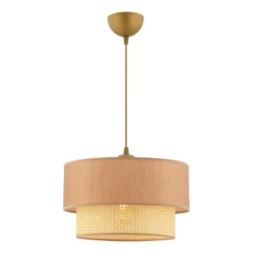 ECHO rippvalgusti 1xE27/60W/230V beež