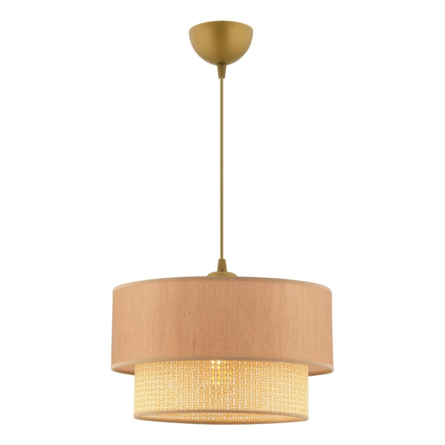 ECHO rippvalgusti 1xE27/60W/230V beež