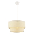 ECHO riputatav lamp 1xE27/60W/230V kreem