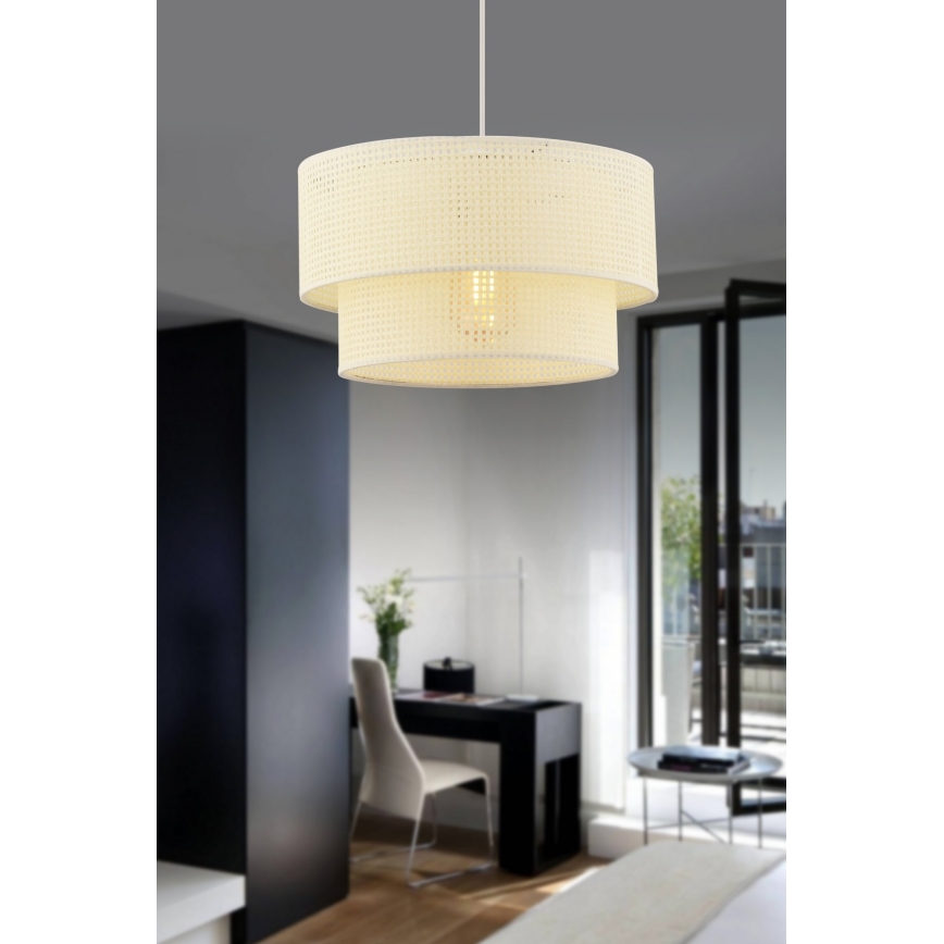 ECHO riputatav lamp 1xE27/60W/230V kreem
