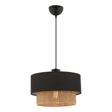 ECHO riputatav lamp 1xE27/60W/230V must/bruun