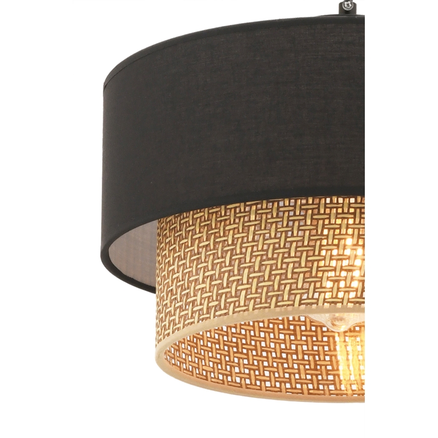 ECHO riputatav lamp 1xE27/60W/230V must/bruun