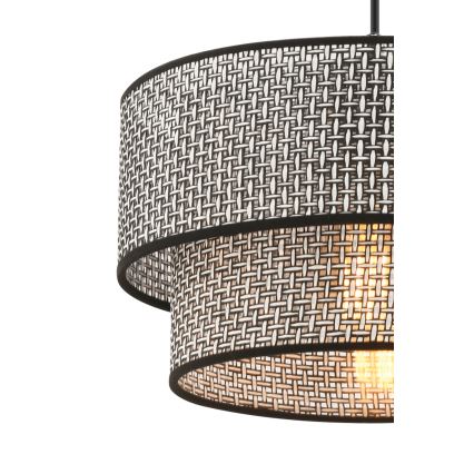 ECHO riputuslamp 1xE27/60W/230V hall/must