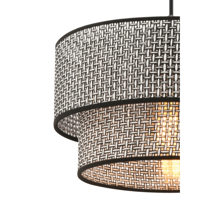 ECHO riputuslamp 1xE27/60W/230V hall/must