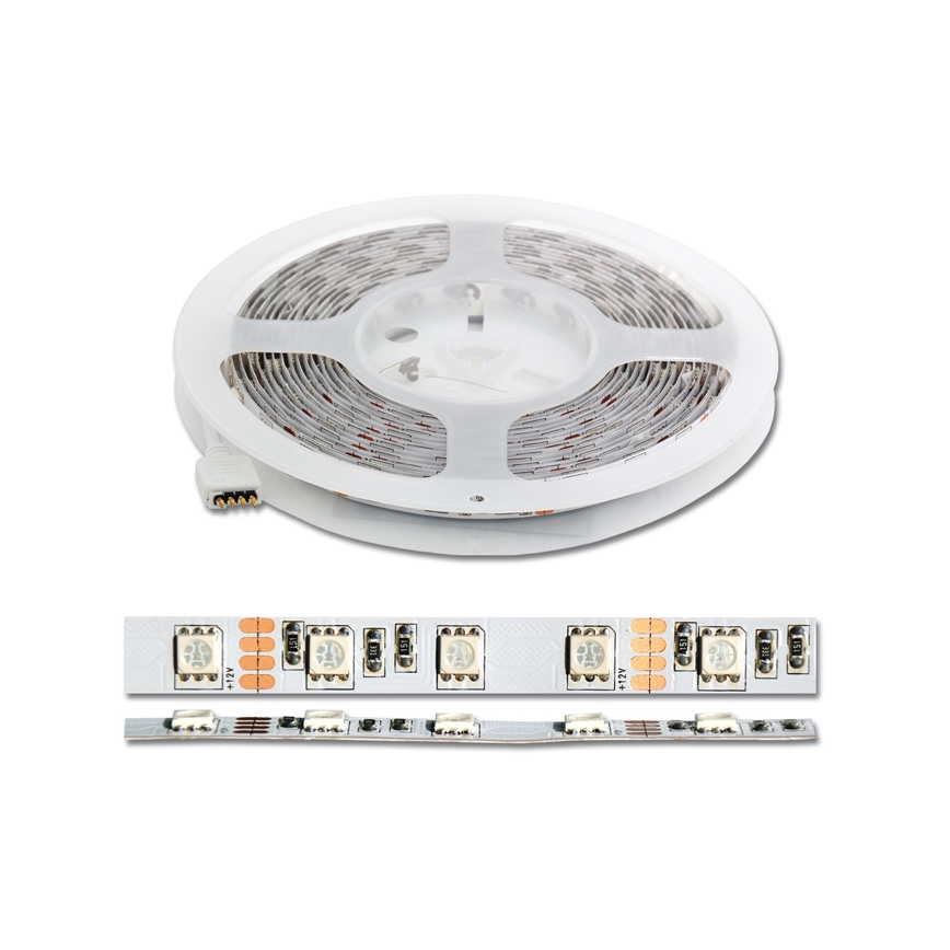 LED RGB Riba 5 m LED/72W/230V + Pult