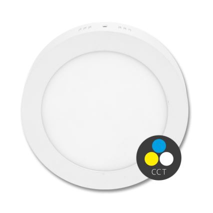 LED Laevalgusti LADA LED/12W/230V 3000/4000/6000K d. 17 cm valge