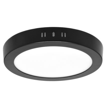 LED Laevalgusti LADA LED/12W/230V 3000/4000/6000K d. 17 cm must