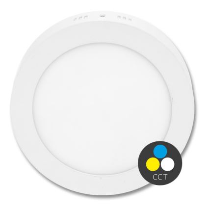 LED Laevalgusti LADA LED/18W/230V 3000/4000/6000K d. 22 cm valge