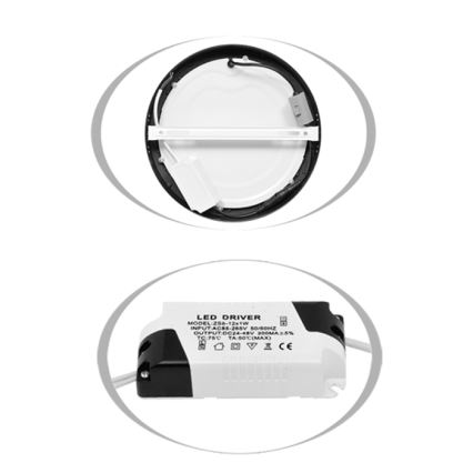 LED Laevalgusti LADA LED/25W/230V 3000/4000/6000K d. 30 cm valge