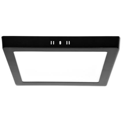 LED Laevalgusti RAFA LED/12W/230V 3000/4000/6000K 17x17 cm must