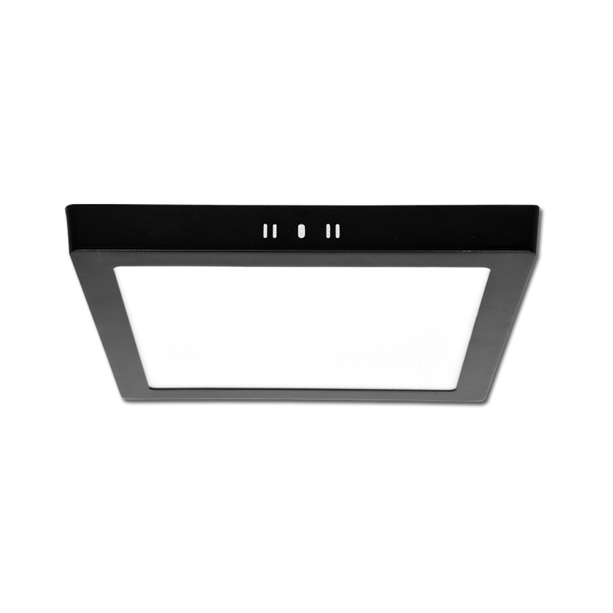 LED Laevalgusti RAFA LED/12W/230V 3000/4000/6000K 17x17 cm must
